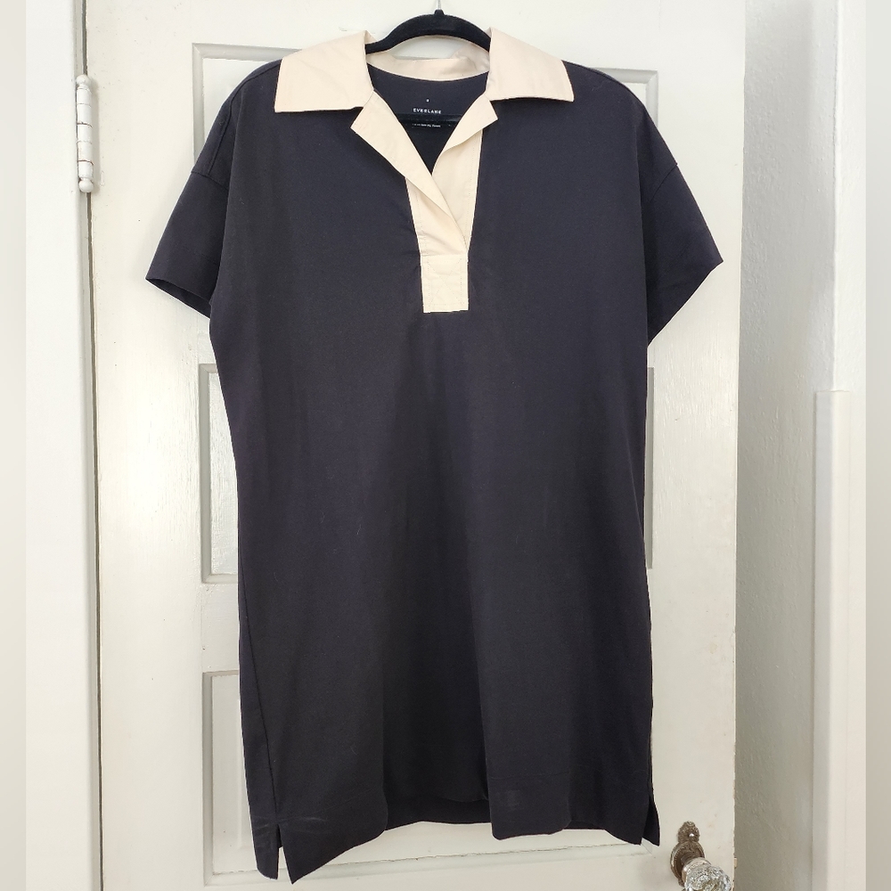 Everlane short sleeve cotton dress Sz M